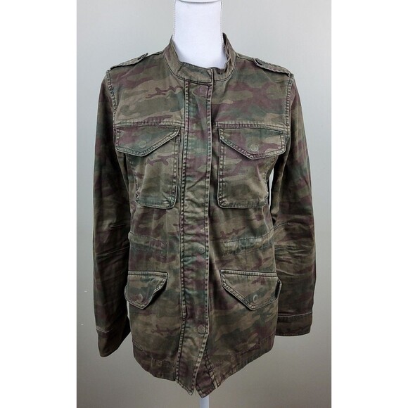 Anthropologie Jackets & Blazers - Sanctuary Anthropologie Women's Camo Camouflage Lightweight Jacket Size S